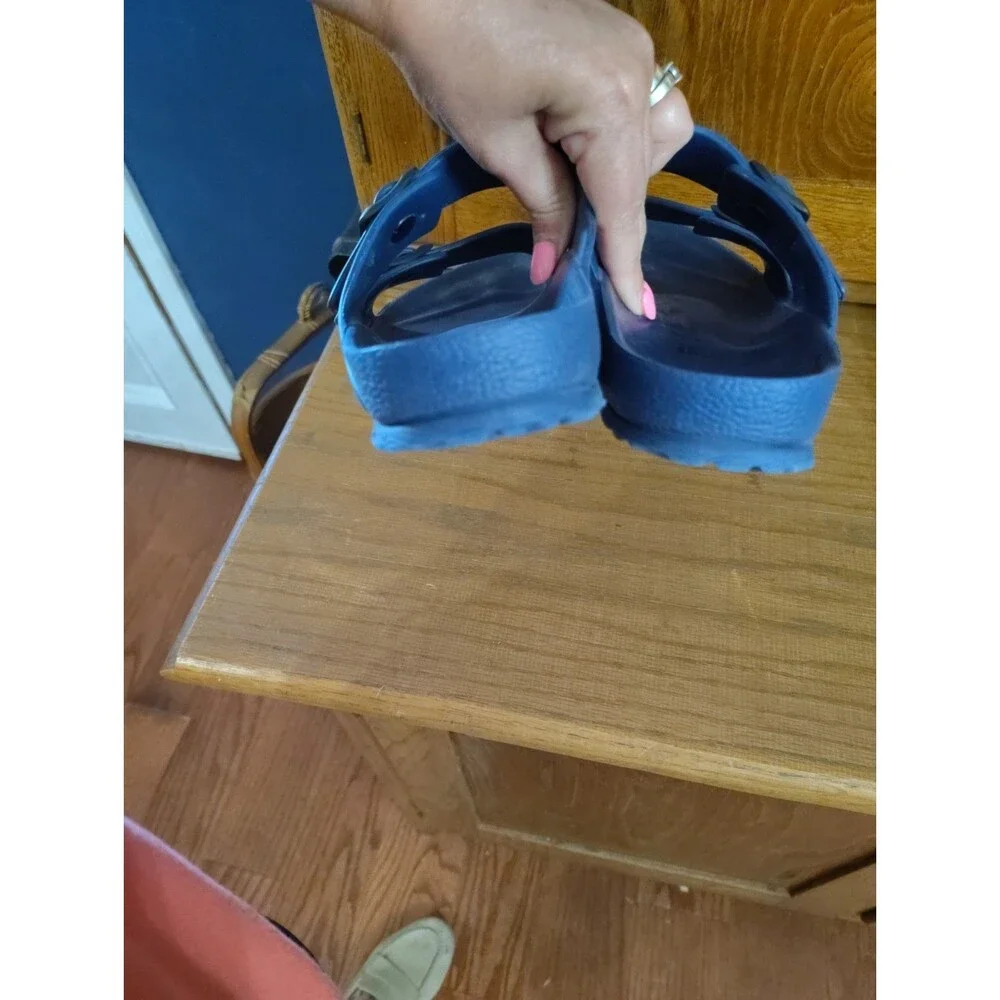 Birkenstock Arizona Essentials EVA Men's Sz 41 Mens 10 Women's 8 Navy